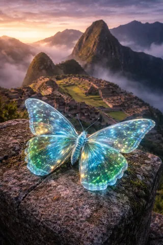 Mo’Joe — Machu Picchu Butterfly