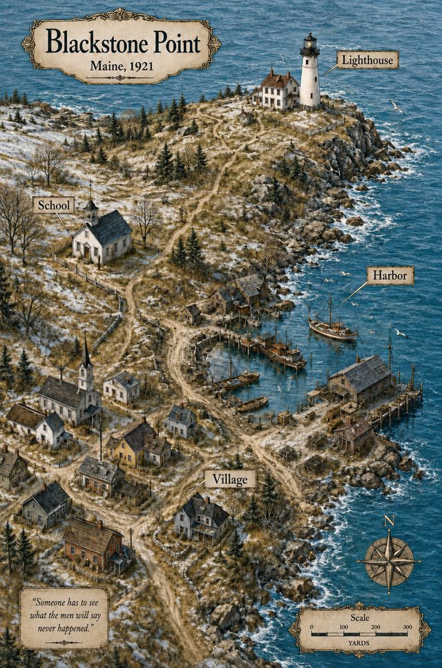 Cover of Elias Thorne — The Last Lighthouse Keeper by Radim Kaufmann