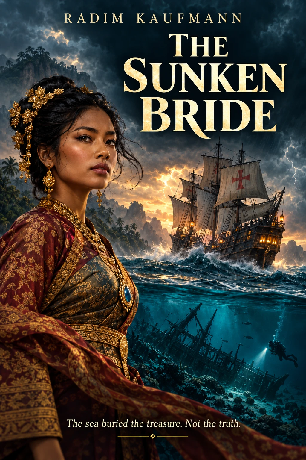 The Sunken Bride by Radim Kaufmann — cover concept