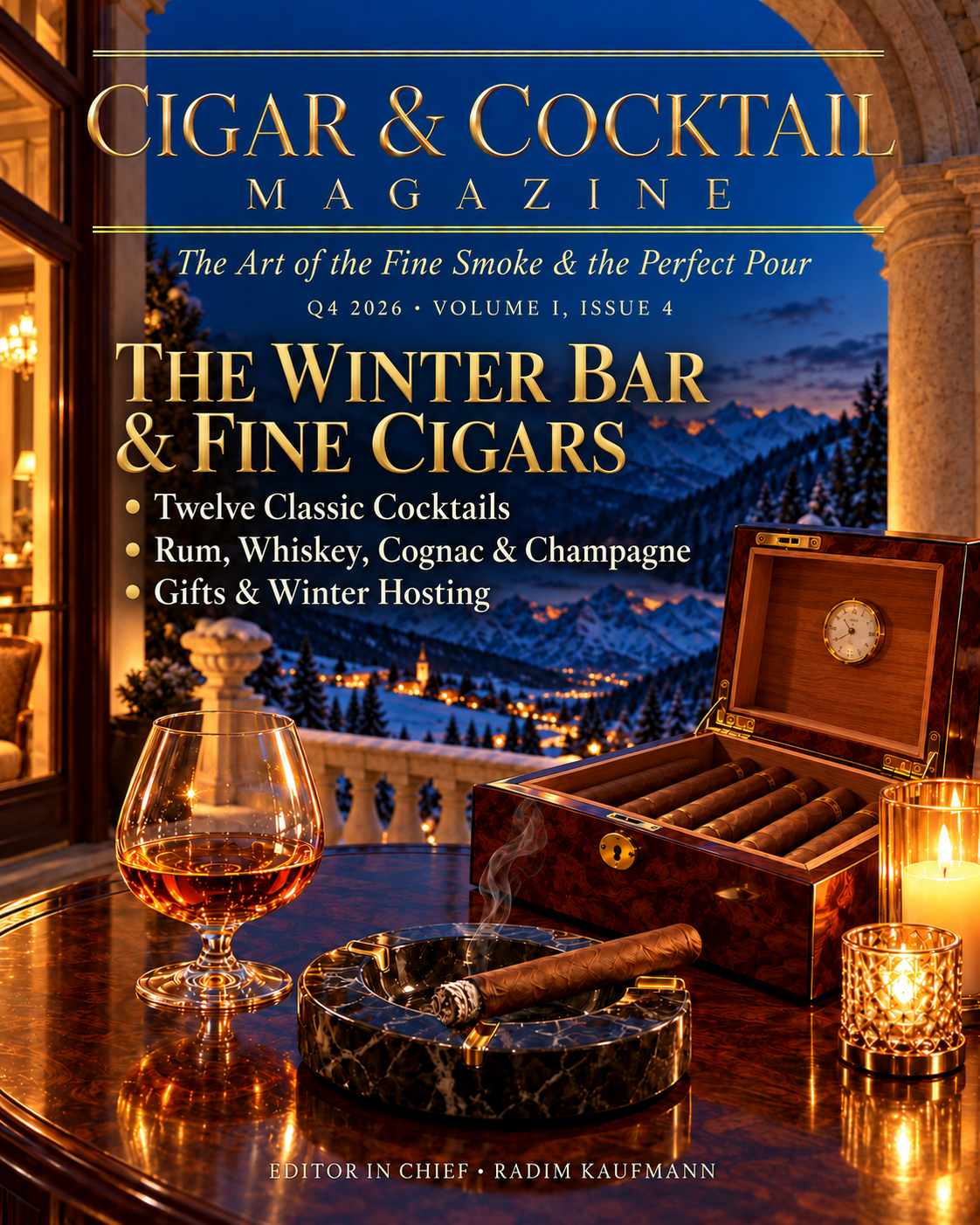 Cigar & Cocktail Magazine Q4 2026